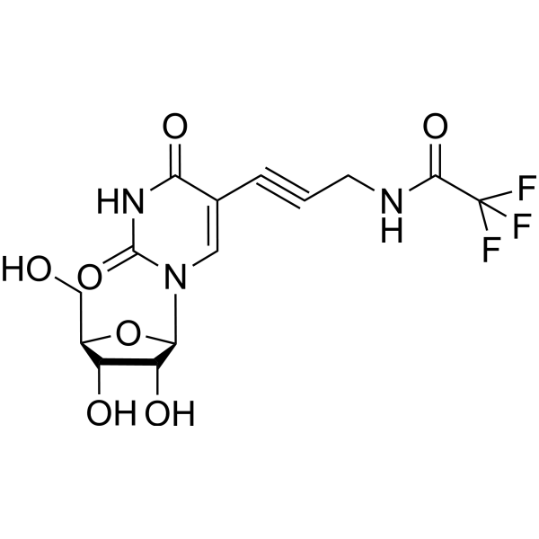 5-[3-[(2,2,2-Trifluoroacetyl)amino]-1-propyn-1-yl]uridine 120609-05-4